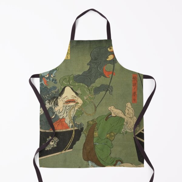 Item preview, Supernatural Yokai Parade - Vintage Japanese Ukiyo-e Spirits Art designed and sold by vekotpu.