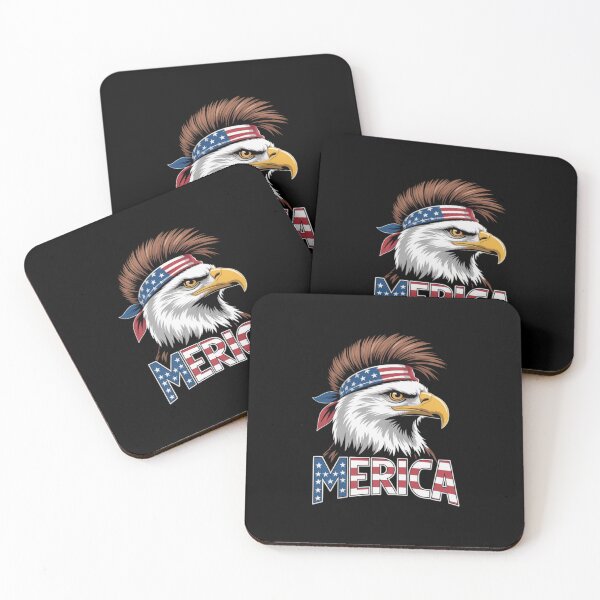 Item preview, Merica - Patriotic USA Eagle of Freedom - 4th of July designed and sold by TyraYoung.