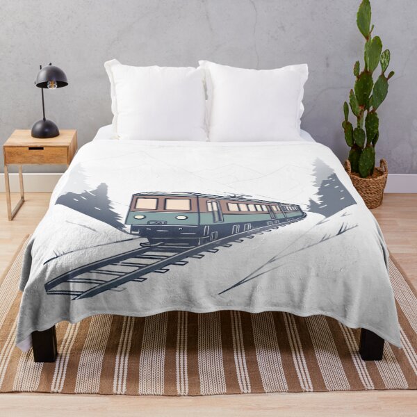 Item preview, cozy train ride through snowy mountains, cinematic atmosphere designed and sold by Senglaopattern.