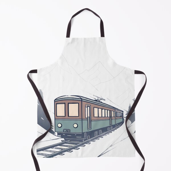 Item preview, cozy train ride through snowy mountains, cinematic atmosphere designed and sold by Senglaopattern.