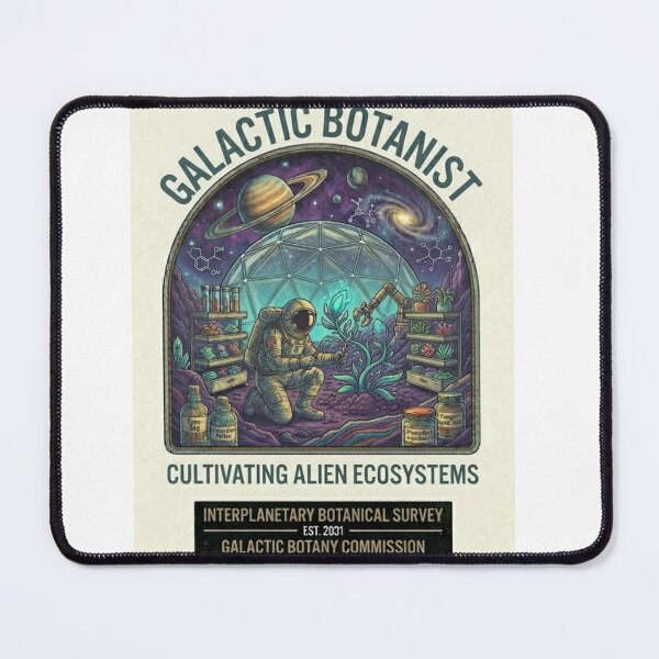 Item preview, Galactic Botanist Shirt – Alien Plant Scientist Retro Sci-Fi Graphic Tee designed and sold by Baby Adee Collective.