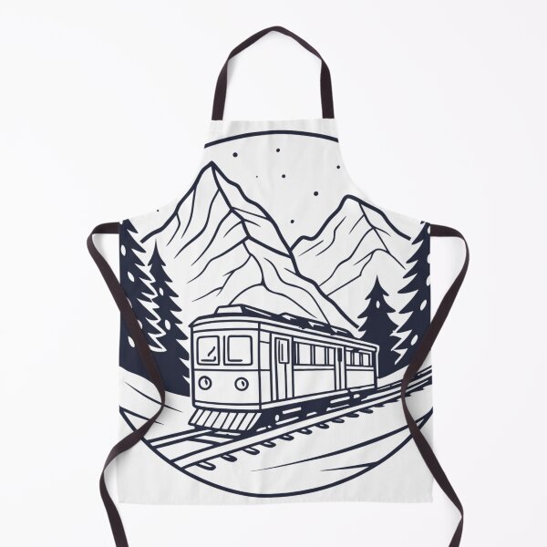 Item preview, cozy train ride through snowy mountains, cinematic atmosphere designed and sold by Senglaopattern.
