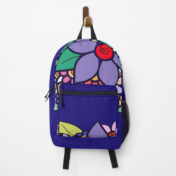 Item preview, Whimsical Purple Flower Garden - Abstract Hand Drawn Art designed and sold by ubborn.