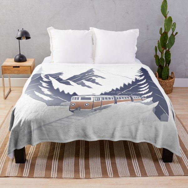 Item preview, cozy train ride through snowy mountains, cinematic atmosphere designed and sold by Senglaopattern.