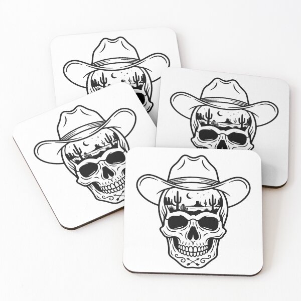 Item preview, Cowboy skull designed and sold by mujimass.