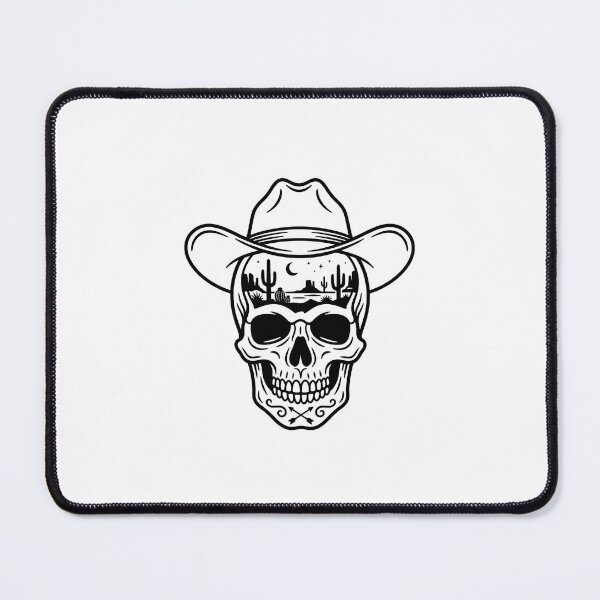 Item preview, Cowboy skull designed and sold by mujimass.