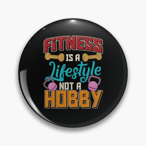Item preview, Fitness Is A Lifestyle designed and sold by bacababerry.