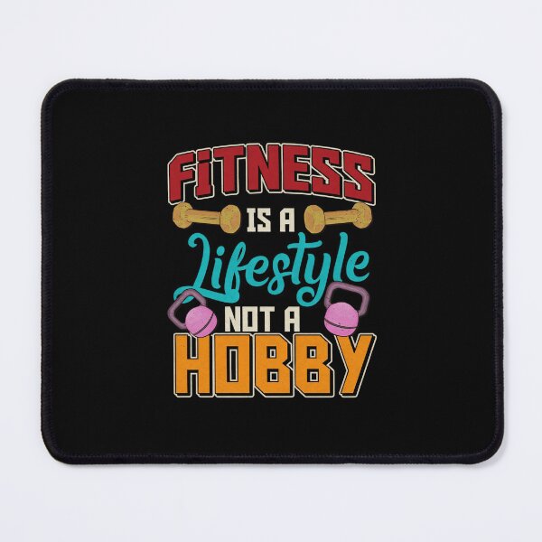 Item preview, Fitness Is A Lifestyle designed and sold by bacababerry.