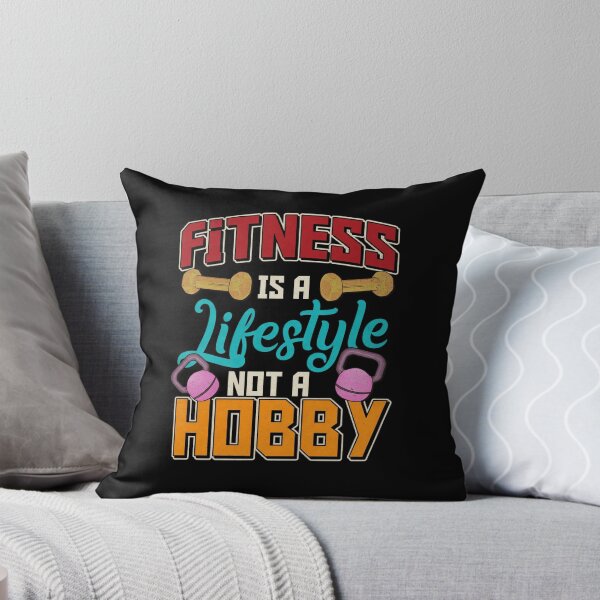 Item preview, Fitness Is A Lifestyle designed and sold by bacababerry.