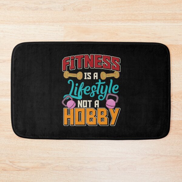 Item preview, Fitness Is A Lifestyle designed and sold by bacababerry.