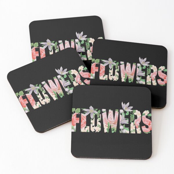 Item preview, Flowers Floral Typography Aesthetic Vintage Design designed and sold by The craft.