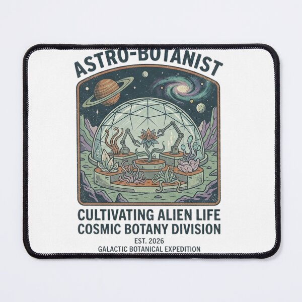 Item preview, Astro-Botanist Shirt – Cultivating Alien Life Retro Space Botany Graphic Tee designed and sold by Baby Adee Collective.