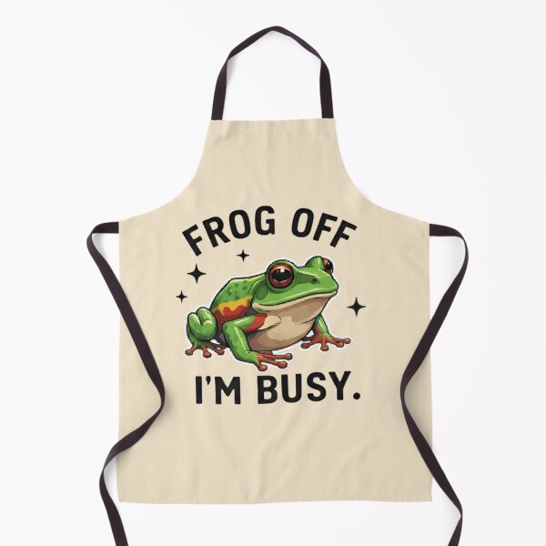 Item preview, Frog Off I’m Busy Funny Introvert Frog Meme Shirt designed and sold by ZyxDes.