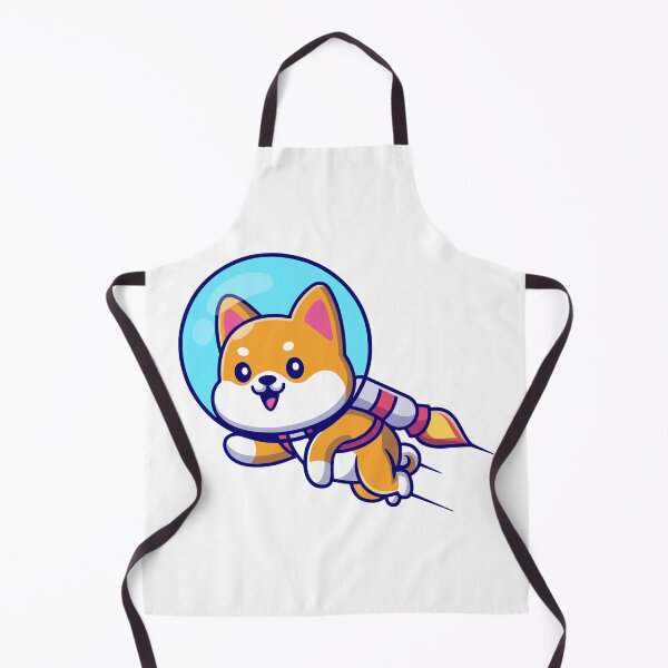 Item preview, Cute Shiba Inu Astronaut Flying with Jetpack designed and sold by Hiromi	 tanaka.