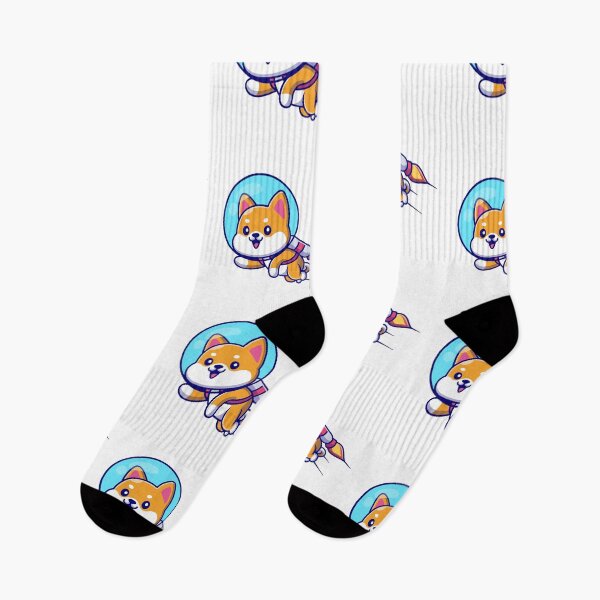 Item preview, Cute Shiba Inu Astronaut Flying with Jetpack designed and sold by Hiromi	 tanaka.