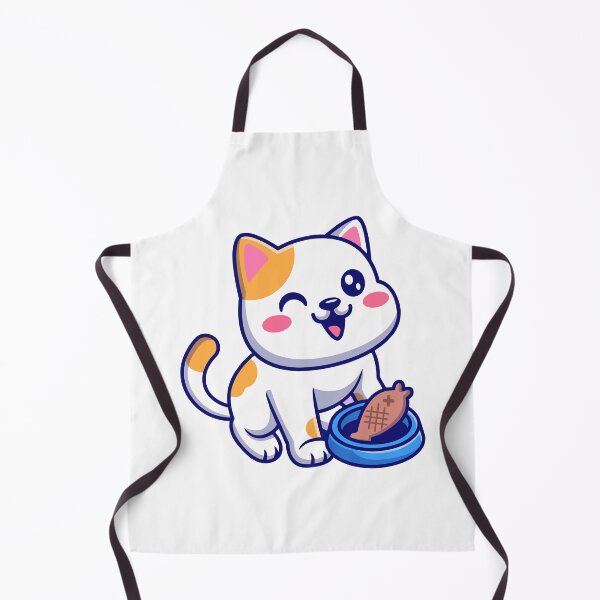 Item preview, Cute Calico Cat Winking with Fish Bowl designed and sold by Hiromi	 tanaka.