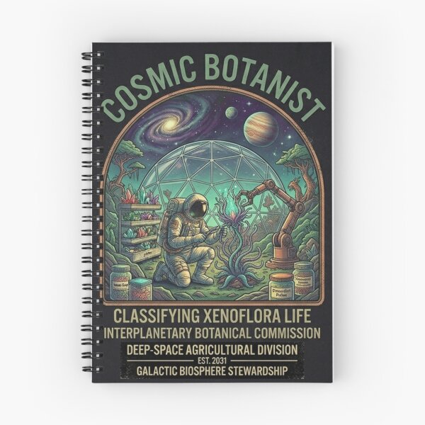 Item preview, Cosmic Botanist Xenoflora Shirt – Alien Plant Classification Sci-Fi Tee designed and sold by Baby Adee Collective.