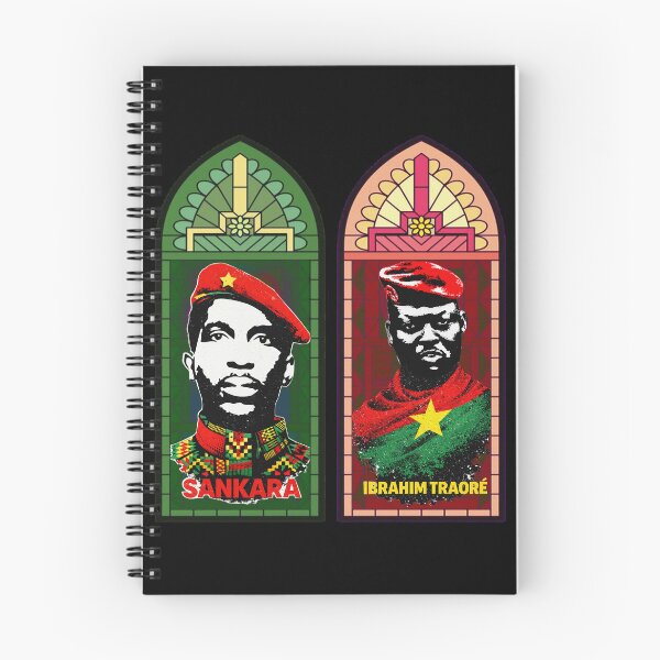 Item preview, Thomas Sankara & Ibrahim Traore Stained Glass - Burkina Faso Pan African Revolutionary Art Black History designed and sold by Youngkev-arts.