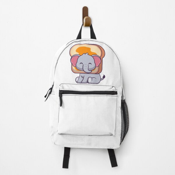 Item preview, Cute Baby Elephant Wearing Bread Slice Costume designed and sold by Hiromi	 tanaka.