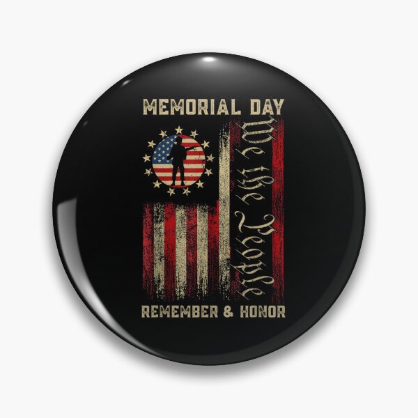 Item preview, memorial day remember & honor patriotic veterans in memory  designed and sold by mariazin.