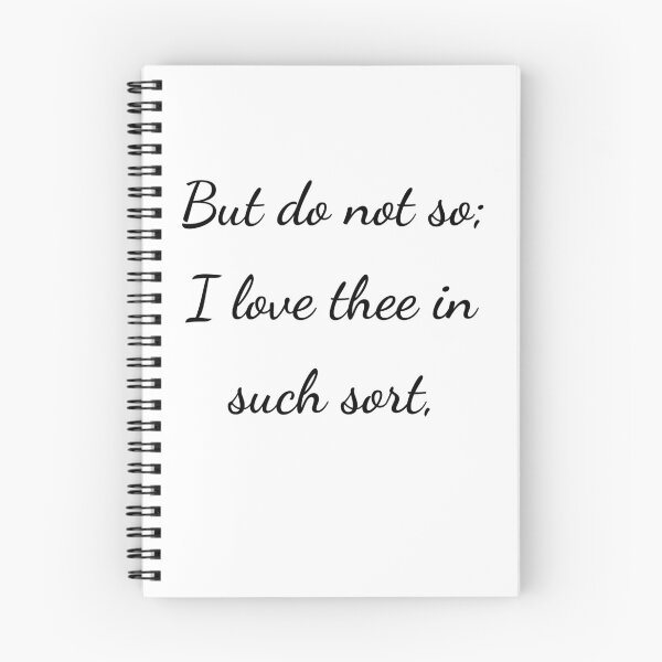 Item preview, "But do not so; I love thee in such sort," - handwriting black designed and sold by ariksworld.