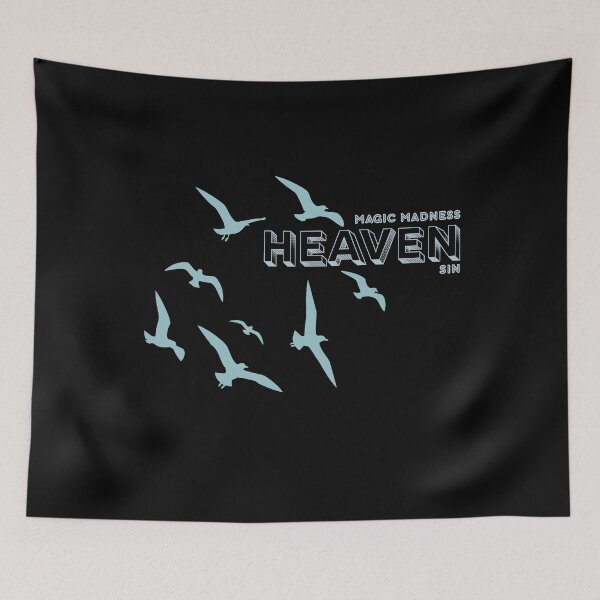 Item preview, Magic Madness Heaven Sin - 1989 Seagulls Aesthetic Art designed and sold by urstyle04.
