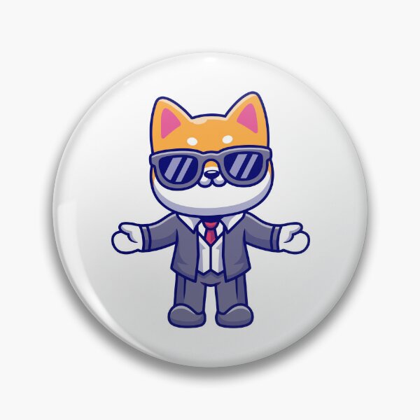 Item preview, Cute Shiba Inu Dog in Suit and Sunglasses designed and sold by Hiromi	 tanaka.
