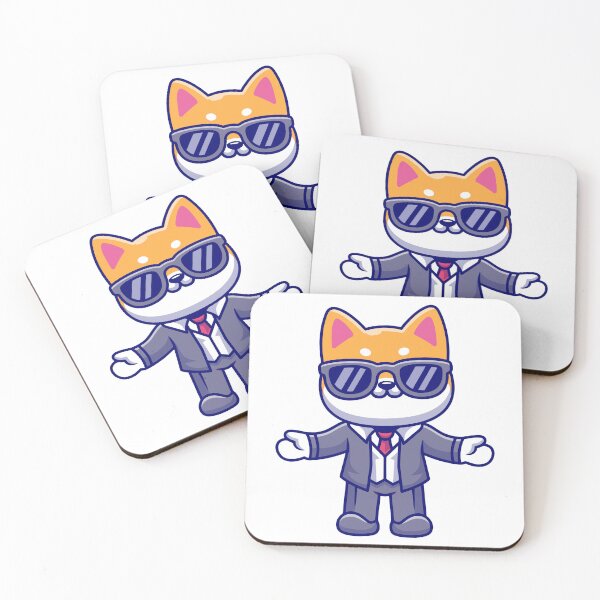 Item preview, Cute Shiba Inu Dog in Suit and Sunglasses designed and sold by Hiromi	 tanaka.