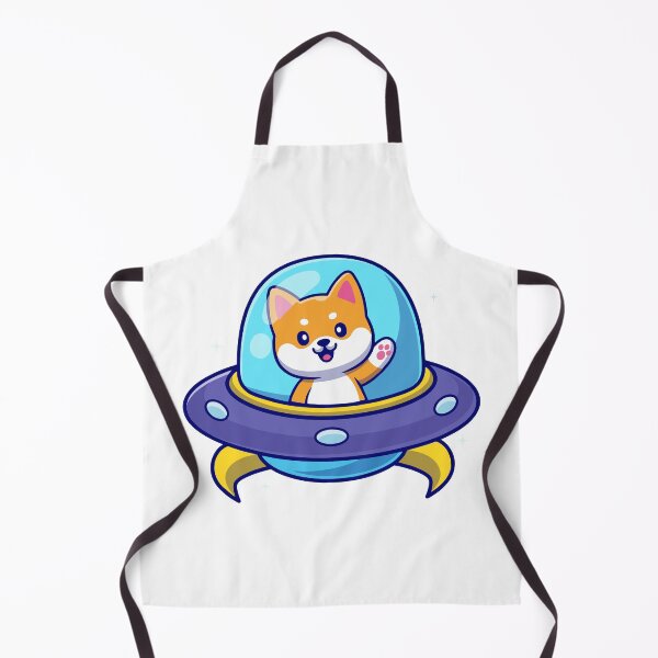 Item preview, Cute Shiba Inu Dog Riding Spaceship UFO designed and sold by Hiromi	 tanaka.