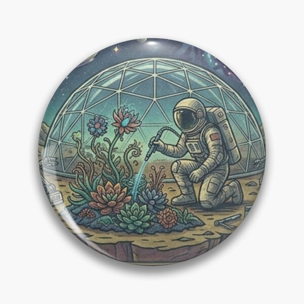 Item preview, Cosmic Botanist Alien Life Forms Shirt | Retro Space Agriculture Sci-Fi Astronaut T-Shirt designed and sold by Baby Adee Collective.