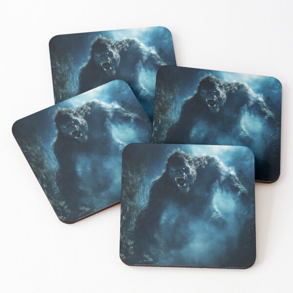 Item preview, CRYPTIDS - Sasquatch in the mistery moonlight designed and sold by MetusArt.