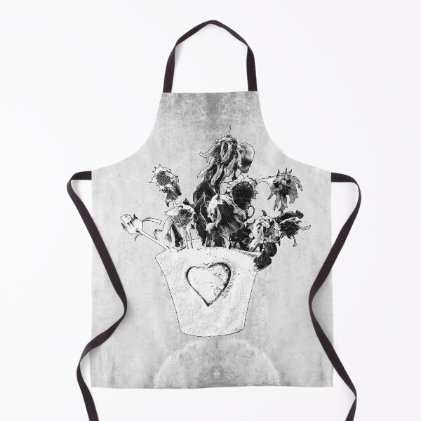 Item preview, Dead Dried Sunflowers Dark Floral Melancholy Art designed and sold by Ghoul Enterprises.