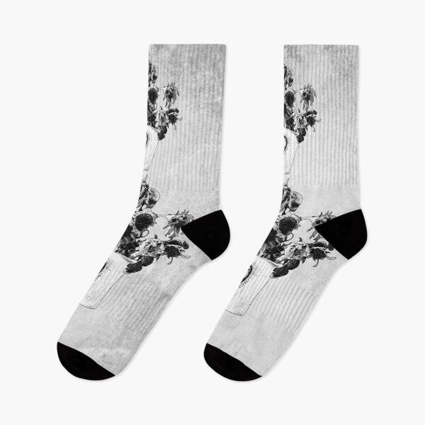 Item preview, Dead Dried Sunflowers Dark Floral Melancholy Art designed and sold by Ghoul Enterprises.