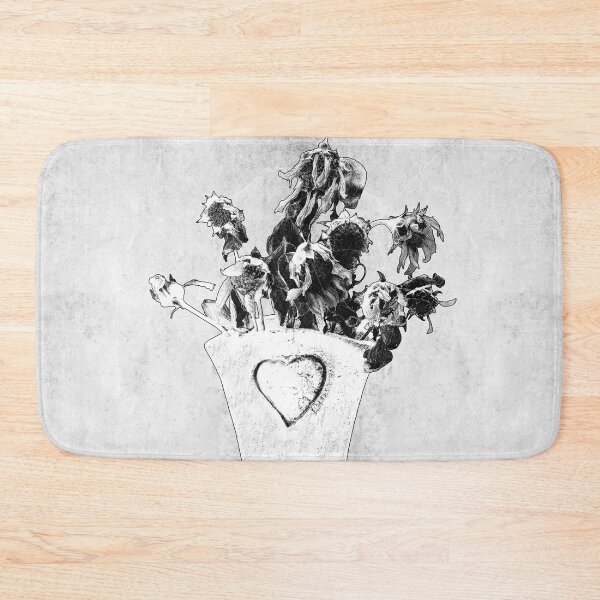 Item preview, Dead Dried Sunflowers Dark Floral Melancholy Art designed and sold by Ghoul Enterprises.