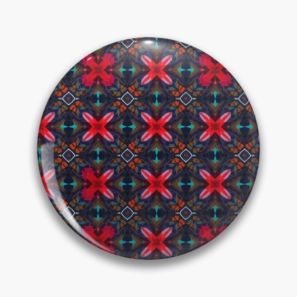 Item preview, Crimson Kaleidoscope Pattern designed and sold by PamLeeDesign.