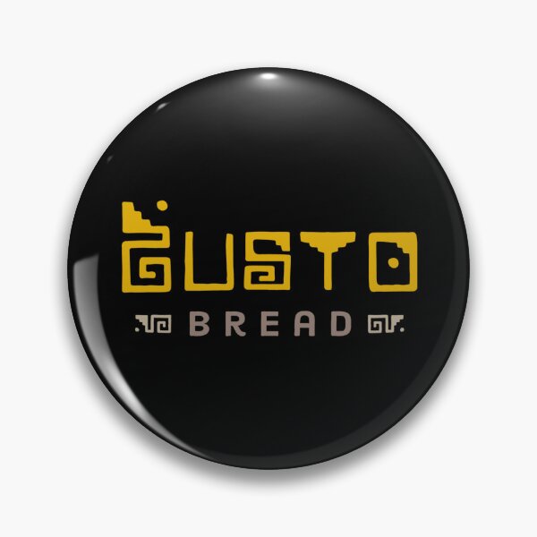Item preview, Gusto Bread Artistic Tribal Yellow Logo designed and sold by Hiromi	 tanaka.
