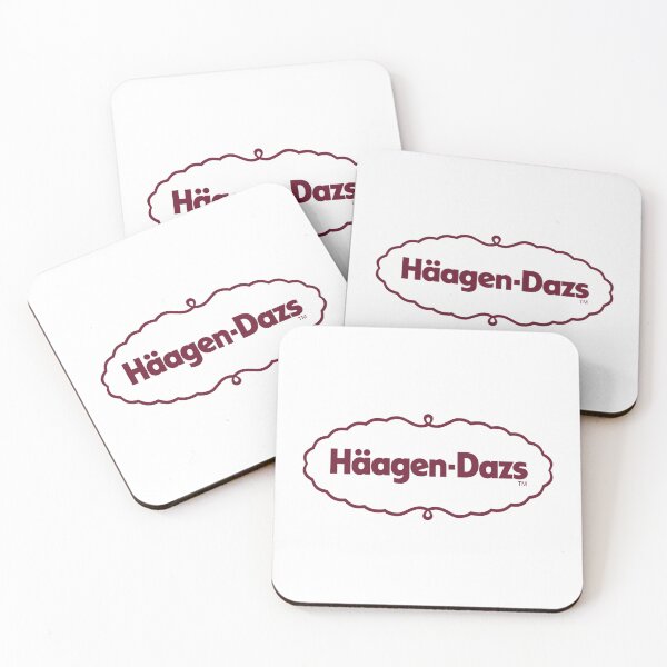 Item preview, Haagen Dazs Premium Ice Cream Burgundy Emblem designed and sold by Hiromi	 tanaka.