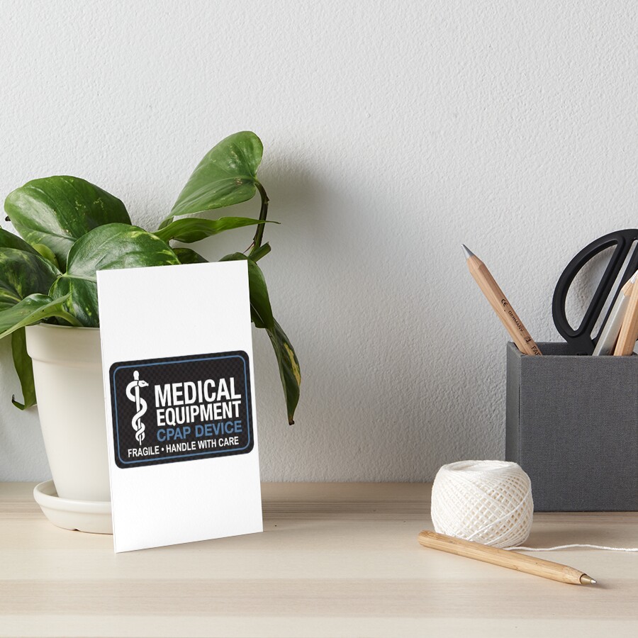 Using Cpap Machine Stickers
