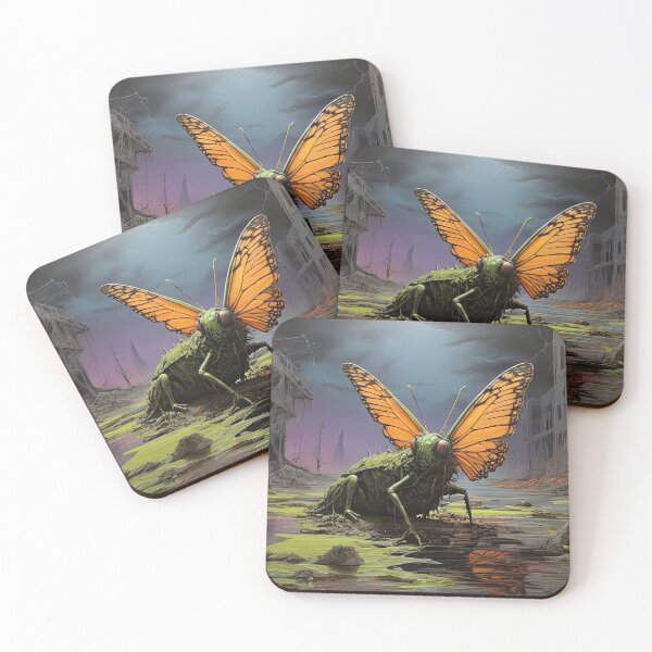 Item preview, Butterfly of the Wasteland - Rebirth After the Fall designed and sold by Prachodayat Artworks.