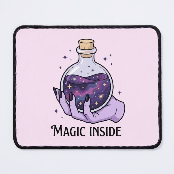 Item preview, Magic Inside Witchy Potion Bottle and Hand designed and sold by Lamlamiu.