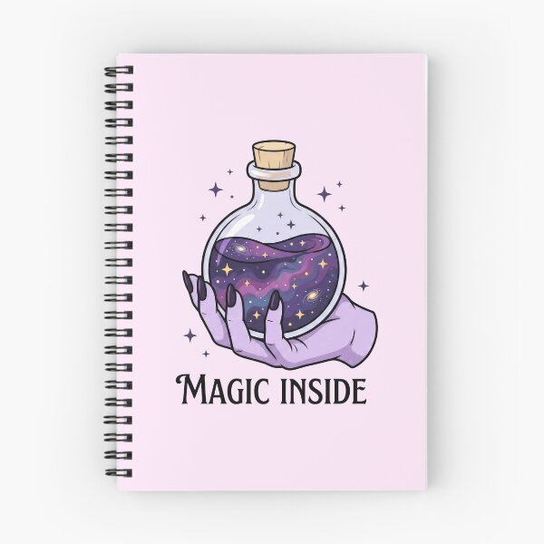 Item preview, Magic Inside Witchy Potion Bottle and Hand designed and sold by Lamlamiu.