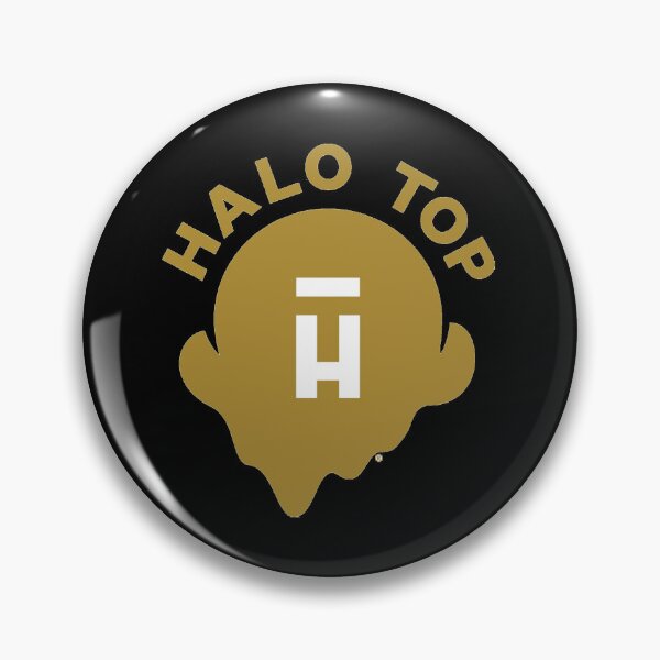 Item preview, Halo Top Light Ice Cream Gold Melting Logo designed and sold by Hiromi	 tanaka.