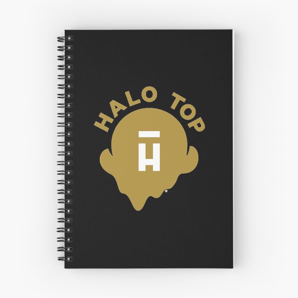 Item preview, Halo Top Light Ice Cream Gold Melting Logo designed and sold by Hiromi	 tanaka.