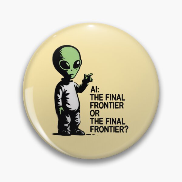 Item preview, Banksy Alien - AI: The final frontier or the final frontier? designed and sold by 123ks.