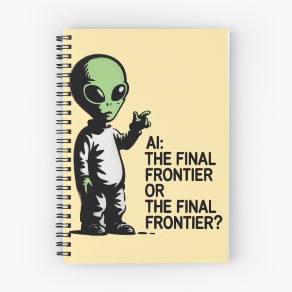 Item preview, Banksy Alien - AI: The final frontier or the final frontier? designed and sold by 123ks.