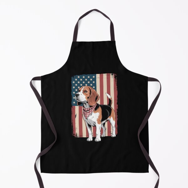Item preview, Beagle American Flag Bandana Patriotic 4th of July designed and sold by TyraYoung.