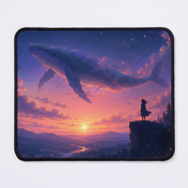 Item preview, Dream Whale Above the Valley designed and sold by Jaideep Walia.