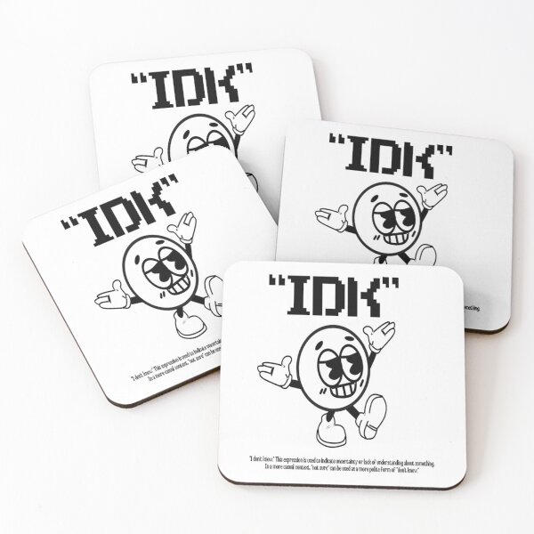 Item preview, I DONT KNOW designed and sold by AlexandrineSto.