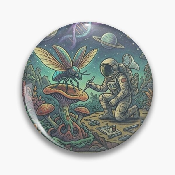 Item preview, Cosmic Entomologist Shirt Retro Alien Insect Hunter T-Shirt | Sci-Fi Space Explorer Tee designed and sold by Baby Adee Collective.