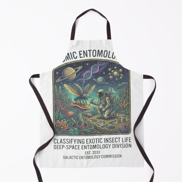 Item preview, Cosmic Entomologist Shirt Retro Alien Insect Hunter T-Shirt | Sci-Fi Space Explorer Tee designed and sold by Baby Adee Collective.
